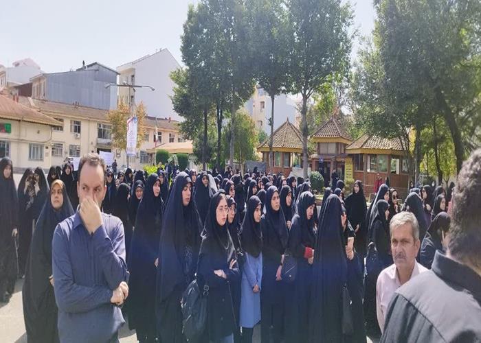 گزارش تصویری حضور جهادگران سازمان جهاد دانشگاهی استان گیلان در تجمع دانشگاهیان علیه  جنایات رژیم صهیونیستی و محکومیت ترور مظلومانه شهید سید حسن نصرالله 