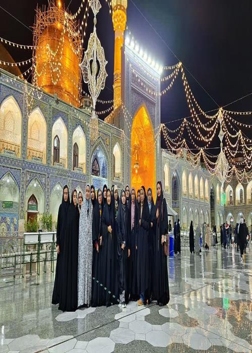 برگزاری اردوی تشکیلاتی مشهد مقدس دانشجویان بسیجی واحد خواهران پایگاه شهید علیخانی جهاد دانشگاهی